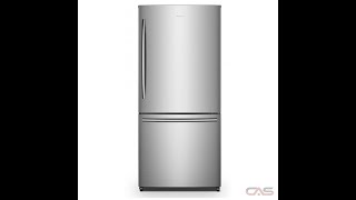 Review Of The Hisense 17 CU FT Bottom Freezer FridgeRB17N6DSE [upl. by Yelsek]