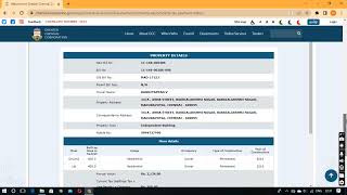 Chennai corporation Property tax Online Payment [upl. by Hafital]