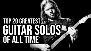 TOP 20 ROCK GUITAR SOLOS OF ALL TIME [upl. by Ardnas]