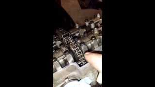 Fzr 1000 valve adjustment part 2 [upl. by Etty]