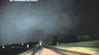 Largest tornado ever recorded 25 miles wide Hallam Nebraska 2004 [upl. by Tybald486]