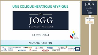 Une colique hépatique atypique  JOGG 2024 [upl. by Eninahs]