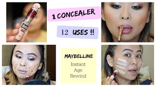 Concealer Hacks with Maybelline Instant Age Rewind [upl. by Gide]