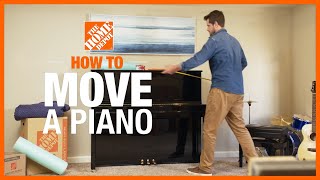 How to Move a Piano  The Home Depot [upl. by Mayeda792]