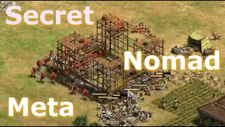 Can Fast Castle Longsword Work vs a Pro Secret Nomad Strategies AoE2 [upl. by Sulamith]