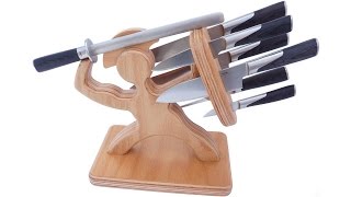 Estlcam Tutorial Knife Block [upl. by Assilana75]