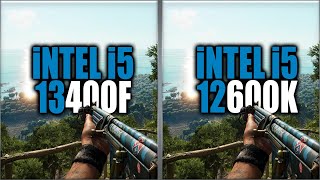 Intel i5 13400F vs 12600K Performance Showdown [upl. by Aratnahs]