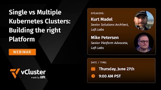 Single vs Multiple Kubernetes Clusters  Building the Right Platform [upl. by Lotta]