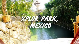 Xplor Adventure Park Mexico Ziplines amphibious vehicles underground rivers and more [upl. by Jinny]