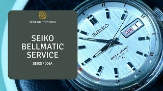 Seiko Bellmatic 4006a Service [upl. by Seth]