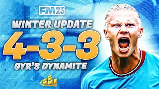 433 TACTIC FOR FM23 WINTER UPDATE [upl. by Esor]