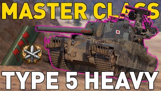 Type 5 Heavy  Master Class  World of Tanks [upl. by Nemracledairam]