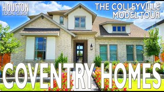 Coventry Homes  The Colleyville Model Home Tour [upl. by Eilojne86]