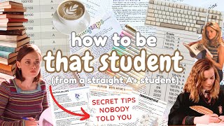 Become a top 1 student ✨💯 study tips organization hacks and motivation to always get straight As [upl. by Anawyt587]