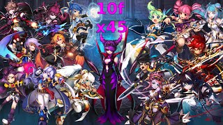 Tower of Disappearance 10f x45  Grand Chase Classic [upl. by Ibed158]