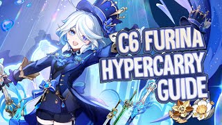 C6 Furina Guide – DPS Artifacts Weapons Teams  Genshin Impact 42 [upl. by Janela]