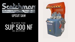 Scotchman Upcut Circular Cold Saw SUP 500 NF  aluminum metal cutting saw [upl. by Ecirehc249]