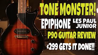 Epiphone Les Paul Junior  P90 Guitar Review  Inspired By Gibson [upl. by Amethyst180]