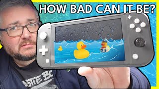 Switch LITE with WATER Damage  Can I FIX It [upl. by Brightman]