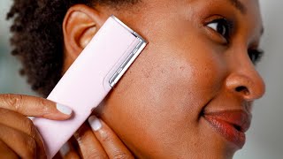 Dermaplaning at Home Watch This DERMAFLASH 20 Luxe Product Demo [upl. by Cowey]