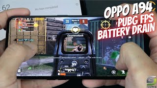 Oppo A94 test game PUBG Mobile [upl. by Gnel668]