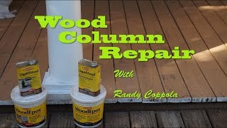 Wood Column Repair [upl. by Leciram]