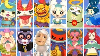 Yokai Watch 3 All Legendary Yokai Summonings Requirements amp More [upl. by Llezniuq978]