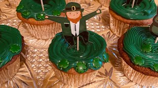 St Patrick Day Key Lime Cupcakes Recipe [upl. by Vlada]