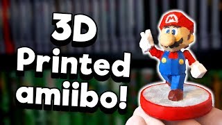 3DPrinted Custom Amiibo  DIY  Nintendrew [upl. by Nyrok10]