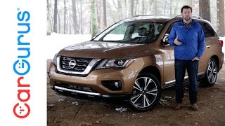 2017 Nissan Pathfinder  CarGurus Test Drive Review [upl. by Aloysius]