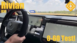 Rivian R1S 060 Test All Drive Modes [upl. by Stanleigh]