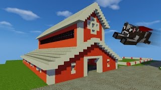 TUTO Etable à vache partie 1 Ferme MINECRAFT FR [upl. by Aryek504]