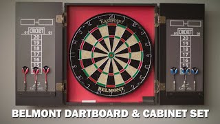 Belmont Bristle Dartboard amp Cabinet [upl. by Schild892]