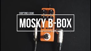 Mosky Pedals  BBox Preamp  Playthrough Xotic BB Preamp [upl. by Collyer]