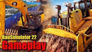 Construction Simulator 22  Gigantisches HOTEL bauen  Bau Simulator Gameplay von der Gamescom 2022 [upl. by Carey]