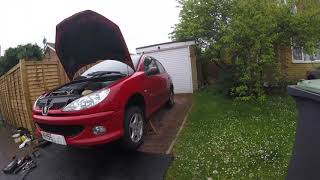 2006 Peugeot 206 14L Diesel Clutch Replacement [upl. by Pomcroy]