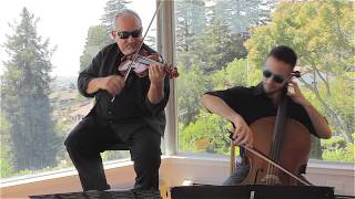 Superspy by Jeremy Cohen from Stylistic Duets for Violin and Cello [upl. by Doralia469]