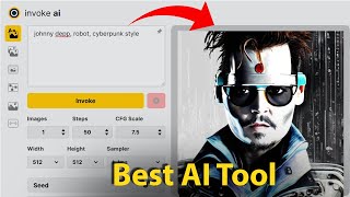 InvokeAI  The best TexttoImage AI software FREE Windows PC Linux and MacOS [upl. by Gnas]