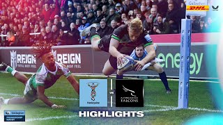 Premiership Rugby Highlights World Cup stars return as Harlequins put on a show v Newcastle Falcons [upl. by Serena]