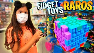 COMPRAMOS OS FIDGET TOYS MAIS RAROS DOS ESTADOS UNIDOS [upl. by Kutzer507]