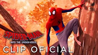 SPIDERMAN UN NUEVO UNIVERSO  Clip ¿Cuántos Spideys hay en ESPAÑOL  Sony Pictures España [upl. by Basilio]