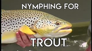 Nymphing for Trout  North Platte River Wyoming [upl. by Amihc29]