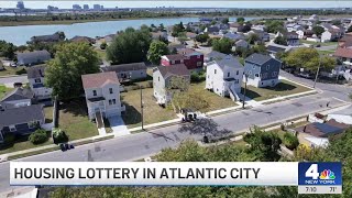 Housing lottery in Atlantic City opens to make buying a home more feasible  NBC New York [upl. by Shulins]