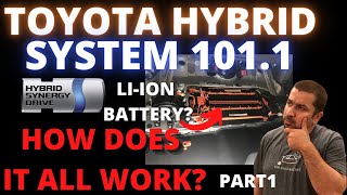 How Toyota Hybrid System Work Part 1 High Voltage Battery [upl. by Aracaj596]