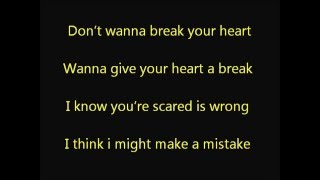 Give Your Heart a Break  Demi Lovato lyrics [upl. by Drallim557]