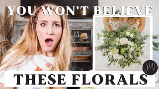 UNBOXING PREMADE FLORALS These Made Me 😱 [upl. by Yliak]