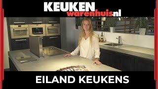 Eiland Keukens Inspiratie Voorbeelden en uitleg door Keukenwarenhuisnl [upl. by Nodababus]