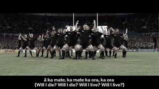 All Blacks Haka with translation [upl. by Nnalorac206]