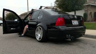 Jetta 18T 3 inch Straight Pipe [upl. by Leuqram743]