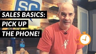 Sales Basics The Phone Call  5 Minute Sales Training  Jeff Shore [upl. by Adal]